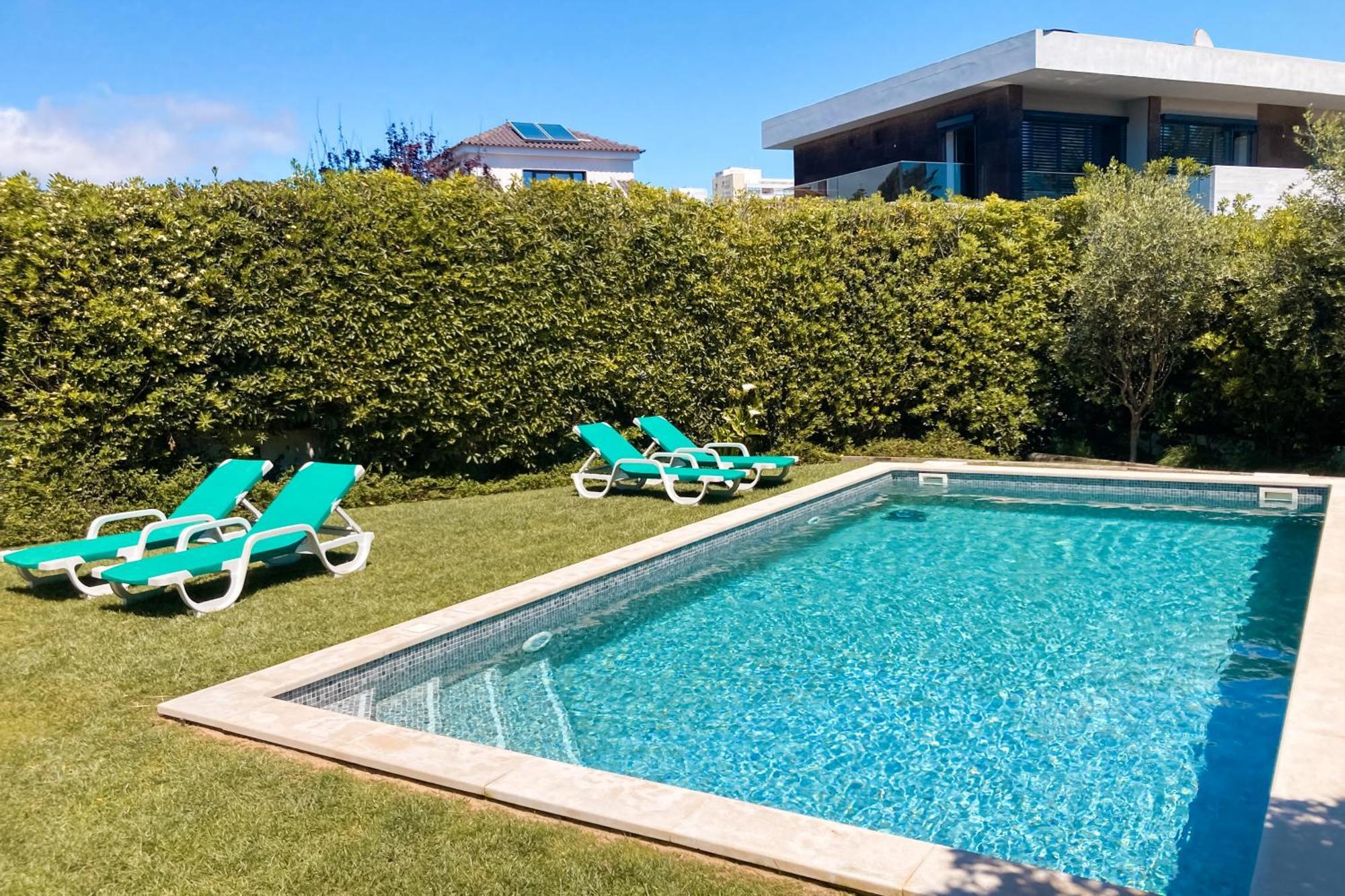 188 Apartments - Estrelicia - Pool And Balcony Cascais Bagian luar foto